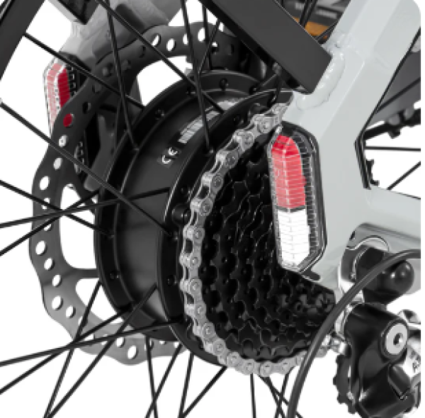 Faltrad Elektrofahrrad Zemto-Kemoway Z3, Mit Bremslicht sehr stark! schwarz